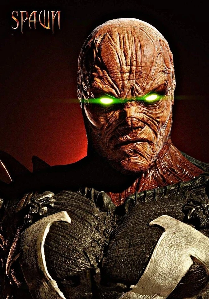 Cabeza escultura personalizada Spawn 1997 impresión 3D sin pintar Foto 1 de 1