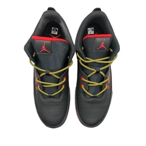 Size 12 - Jordan Max Aura 5 Black/University Red-Black - Picture 1 of 11