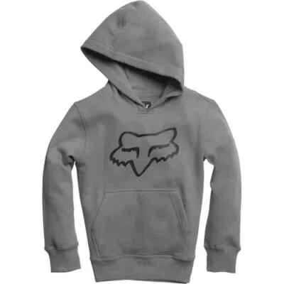Fox Youth Legacy Fox Head Pullover Heather Grey FO15593185XL Size Youth X-Large Foto 1 de 3
