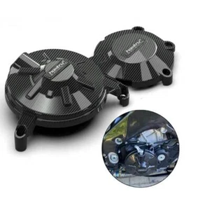For Aprilia TUONO V4R 11-20 Carbon Fiber Motorcycle Engine Protection Cover - Picture 1 of 5