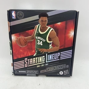 Hasbro Starting Lineup Serie 1 6" Giannis Antetokounmpo Actionfigur - Bild 1 von 6