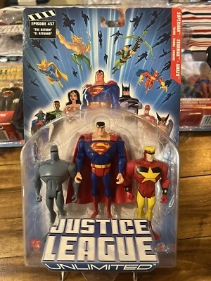 Cómics de Superman Starman y Amazo DC Episodio Ilimitado Justice League Episodio #457 3 piezas FS Foto 1 de 2