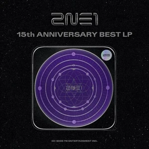 2NE1 15TH ANNIVERSARY BEST Album LP Ver/LP+4 Photo Card+11 Posters+Poster+Boaed - Zdjęcie 1 z 7