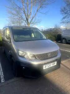 2020 Peugeot partner Grip L1 Blue Hdi van 1.5 Euro full service history full MOT - Picture 1 of 7