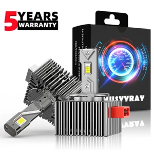 D5S LED Headlight Bulbs Hi-Low Fit Chevrolet Equinox 2017 2016 2021 Replace HID - Picture 1 of 13