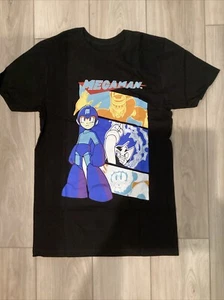 Mega Man Unisex Tee - Anime/Manga - Black - Size Small - BRAND NEW - Picture 1 of 5