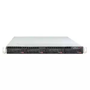 Supermicro CSE-819U Server 2x 14-Core Xeon E5-2690 v4 2,6GHz 64GB SATA - Bild 1 von 5