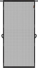 MAGZO Hanging Screen Door, Fits Door Size 30" x 80" Curtain Size 32'' x 81'', be