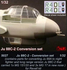 cmk Junkers Ju 88C-2 conversion set Revell Night Fighter 1:32 Modell-Bausatz kit - Picture 1 of 1