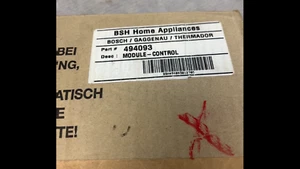 00494093 (494093) Neu OEM Bosch Waschmaschine elektronische Steuerplatine - Bild 1 von 6
