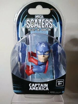Figura Coleccionable NECA Scalers Capitán América 2" Marvel 2018  Foto 1 de 4