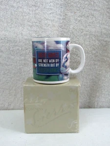 Great Games Are Not Won by Strength But by Perseverance Coffee Cup + Mark 10:26 - Picture 1 of 7