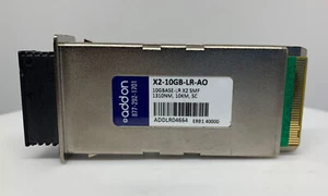 Addon | X2-10GB-LR-AO | 10GBASE-LR X2 SMF, 130NM, 10KM, SC (COMPATIBLE CON CISCO) - Imagen 1 de 4