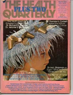 The Health Quarterly Plus Two Magazine 1978 Vol 3 No 4 Natural Preventive - Image 1 of 3
