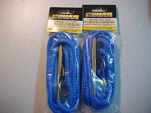 2 NUOVI STRINGHE DA PESCA HT 9' piedi blu POLY resistenti - Foto 1 di 4
