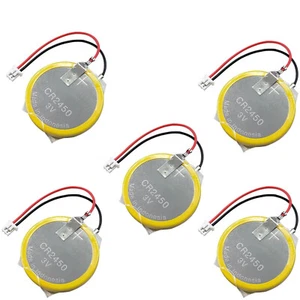 5Pcs CR2450 battery with 1.25-2pin plug For AFPX-BATT, FP-X series - Picture 1 of 5