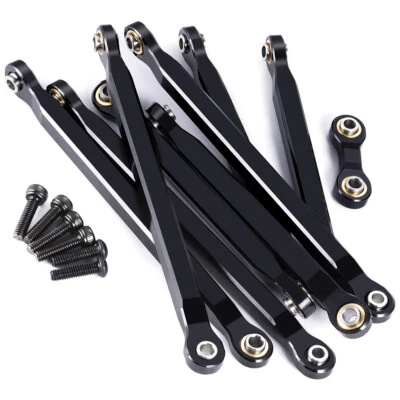 8pcs Front + Rear Toe Links Push Rods for 1/16 Traxxas E-Revo RC Truck Car Parts - Image 1 of 4