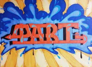 PARTONE Blackbook Graffiti Streetart 30,5x23cm marker OBEY/CRASH/TAKI/RD/IZ/SEEN - Picture 1 of 2