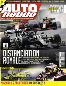 AUTO HEBDO n°2270 22/07/2020 GP HONGRIE PAGENAUD POURCHAIRE IMSA SEBRING ELMS - Imagen 1 de 1