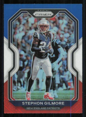 2020 Panini Prizm Prizms Red White and Blue #24 Stephon Gilmore - Image 1 of 2