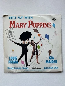 Louis Prima - Fly With Mary Poppins - 1965 Vinyl Record LP Lounge Walt Disney - Picture 1 of 5