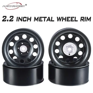 AUSTAR 4* Llanta de metal Beadlock cubo de rueda para coche de radiocontrol sobre orugas 1:10 Axial SCX10 - Imagen 1 de 18
