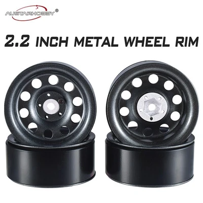 AUSTAR 4* Metal Wheel Rim Beadlock Wheel Hub for 1:10 Axial SCX10 Crawler RC Car - Bild 1 von 4