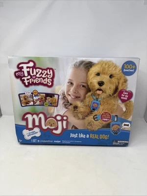 Sky Rocket Moji Interactive Plush Labradoodle Puppy My Fuzzy Friend (Tested) EUC - Image 1 of 4