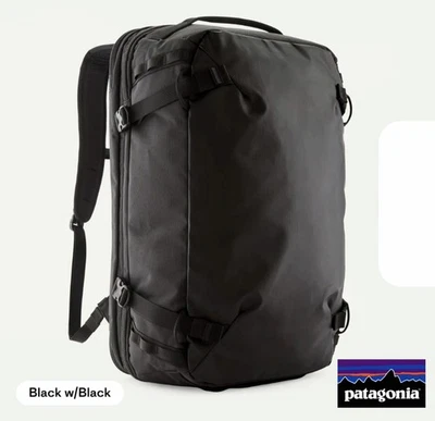 PATAGONIA Black Hole MLC 45L Pack Bolsa de Transporte Negra 49307 BOB NUEVO CON ETIQUETAS Foto 1 de 4
