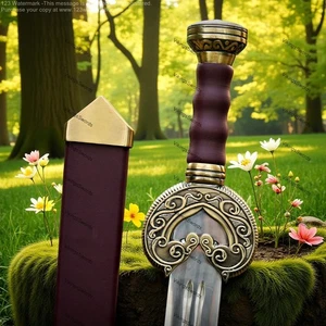 König Theoden Schwert Herugrim Battle LOTR Cosplay Mittelalter Weihnachten Geburtstag Ihn - Bild 1 von 10