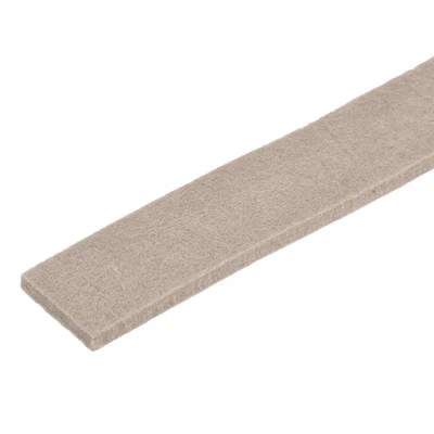 ZAPLYTE Self Adhesive Felt Tape 1 Inch x 4.9 Feet Furniture Strip Roll Beige