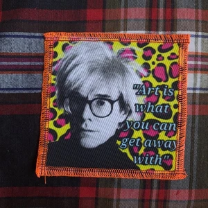 Andy Warhol patch, art - Picture 1 of 2