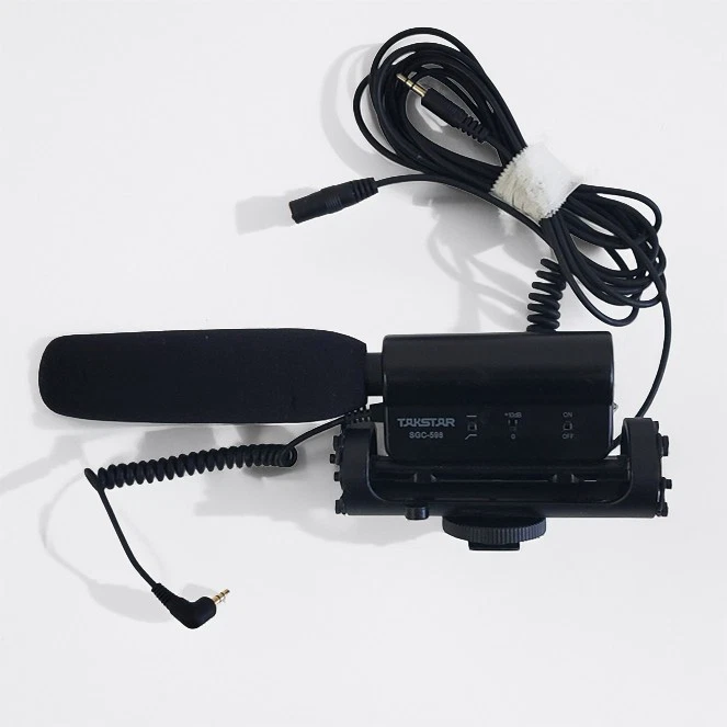 Micrófono de entrevista TAKSTAR SGC-598 - Incluye cable de audio Foto 1 de 4