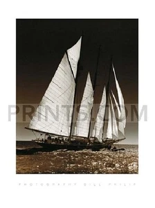 Bill Philip Sailing At Cowes II Edición Abierta 20.5x26.25 - Imagen 1 de 1