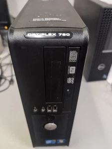 DELL Optiplex 780 SFF CORE2DUO 3.16GHz 4GB RAM 150GB HDDDVDRW Win 7 32 Bit - Picture 1 of 16