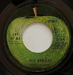 The Beatles Let It Be / You Know My Name 45 rpm Apple (1971 pressing) vg - Picture 1 of 2