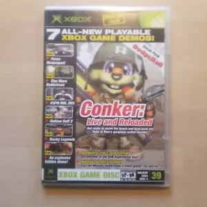 Official Xbox Magazine OXM Demo Disc #39 Conker: Live and Reloaded Holiday 2004 - Picture 1 of 4