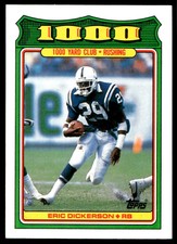 1988 Topps 2 Eric Dickerson  Indianapolis Colts  Football Card