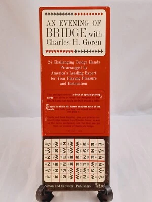 Vintage  1959 An Evening of Bridge with Charles H. Goren - Complete Game  - Image 1 of 4