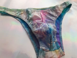 Hombres Traje de Baño Personalizado Ropa Interior Calzoncillo Rio Pouched Sexy S M L o X EE. UU. Corbata Teñida - Imagen 1 de 2