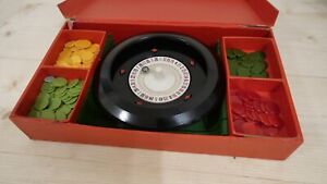 K & C Vintage Game of Roulette, complete with counters, wheel, play sheet, Ball