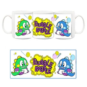 Bubble Bobble Draghetto Gioco Anni 80 Tazza Ceramica Mug Cup Manga Anime - Imagen 1 de 1