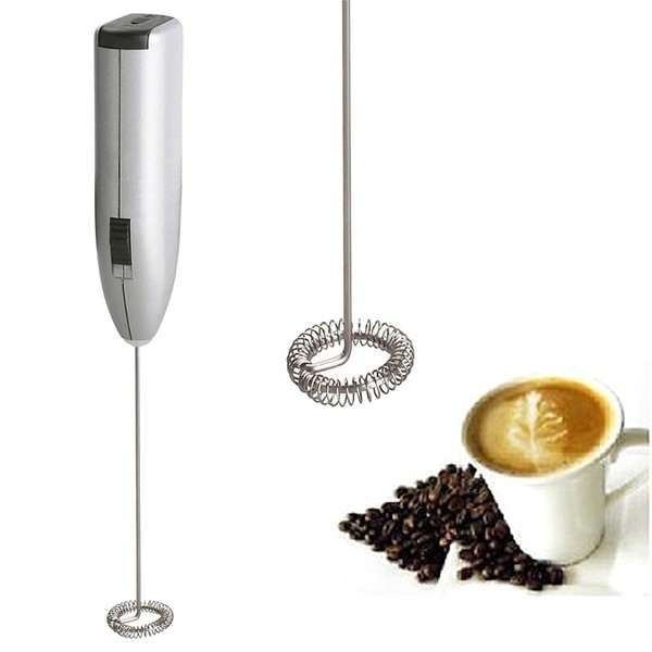 Coffee Latte Hot Chocolate Milk Frother Whisk Frothy Whisker Blend B6E0 Photo Related