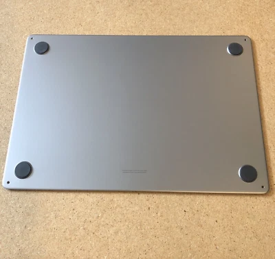 Funda inferior base gris espacial MacBook Air 13 M2 A2681 613-22538 genuina Foto 1 de 4