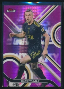 2022 Topps Finest MLS Pink Prism Refractor /125 Gareth Bale #60 LA Galaxy - Picture 1 of 2