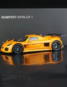 *RARE* AUTOART 1/18 GUMPERT APOLLO S METALLIC ORANGE - Picture 1 of 4