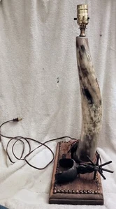 Western Cowboy Longhorn Spur Lamp - Bild 1 von 7