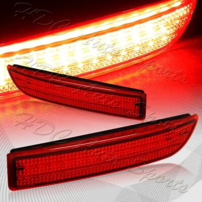 For 2006-2012 Toyota Rav4 Red Lens 39-SMD LED Rear Bumper Stop Brake Light Lamps - Image 1 of 4