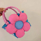Blue Pink Holiday Gift Bag Flower Tote Bag Korean Version Flower Bag