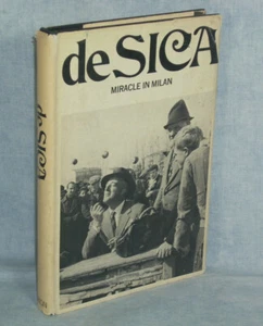 MIRACLE IN MILAN - Vittoria de Sica 1968 hc/dj movie screenplay - Italian Cinema - Picture 1 of 2